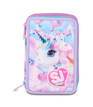 Carica l'immagine nel visualizzatore di Gallery, Seven Astuccio 3 ZIP - LED UNICORN GIRL